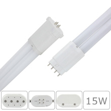 410mm 15W LED 2g11 Tube Light 4pins Ballast Compatible 180 Degree